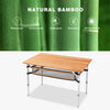 KingCamp - Bamboo Flodable Table (100X65 cm)