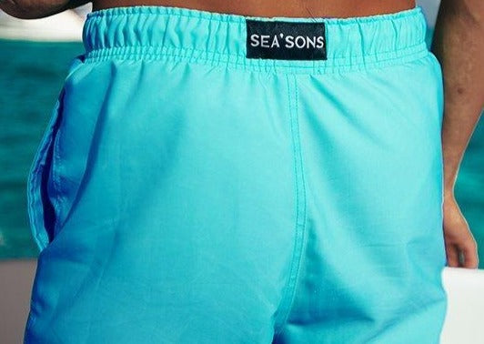 Sea'Sons - Ocean - Blue | Color changing swim shorts